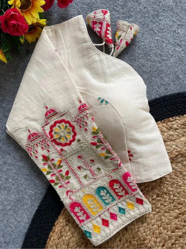 Off_White_Presenting_Pure_Khadi_Cotton_Blouse