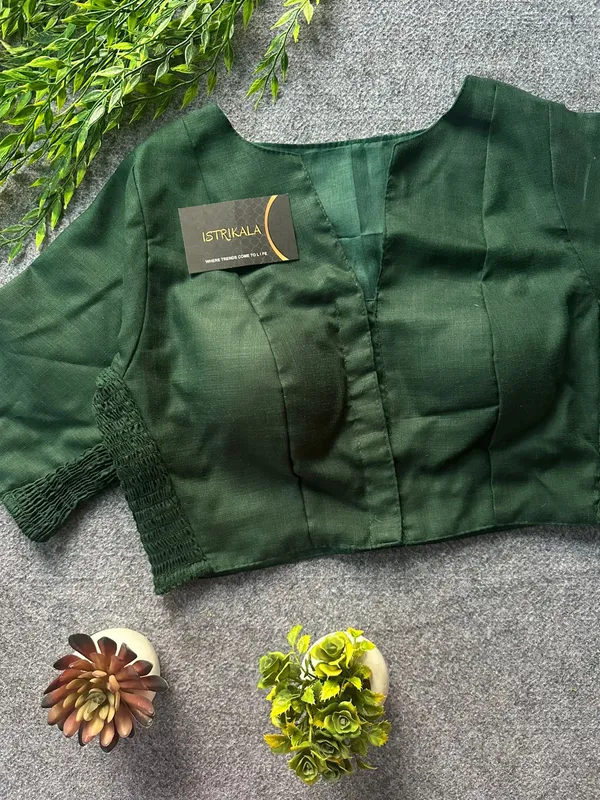 Plain_Cotton_Stretchable_Blouse_for_Saree_(38–42)