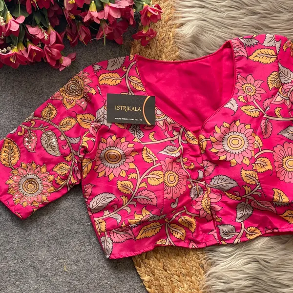 Premium_Cotton_Print_Silk_Blouse_with_Handcrafted_Work_–_Boutique_Style