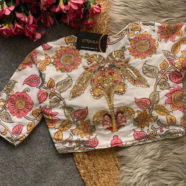 Premium_Cotton_Print_Silk_Blouse_with_Handcrafted_Work_–_Boutique_Style