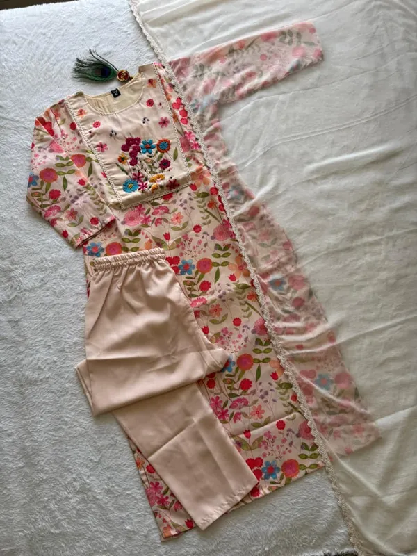 Pure_Linen_Cotton_Suit_Set_for_Women_|_Beige_Cream_Floral_Embroidered_3-Piece_Ethnic_Set