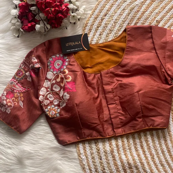 Brown_Pure_Silk_Handcrafted_Boutique_Collection
