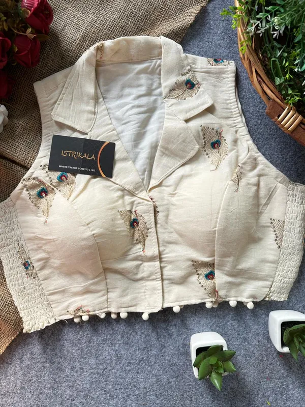 Women's_Cotton_Embroidered_Collared_Blouse_|_Free_Size_38_|_Stretchable_Up_To_42