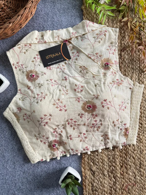 Women’s_Cotton_Slub_Embroidered_Top_|_Shirt_Collar_Ethnic_Fusion_Wear