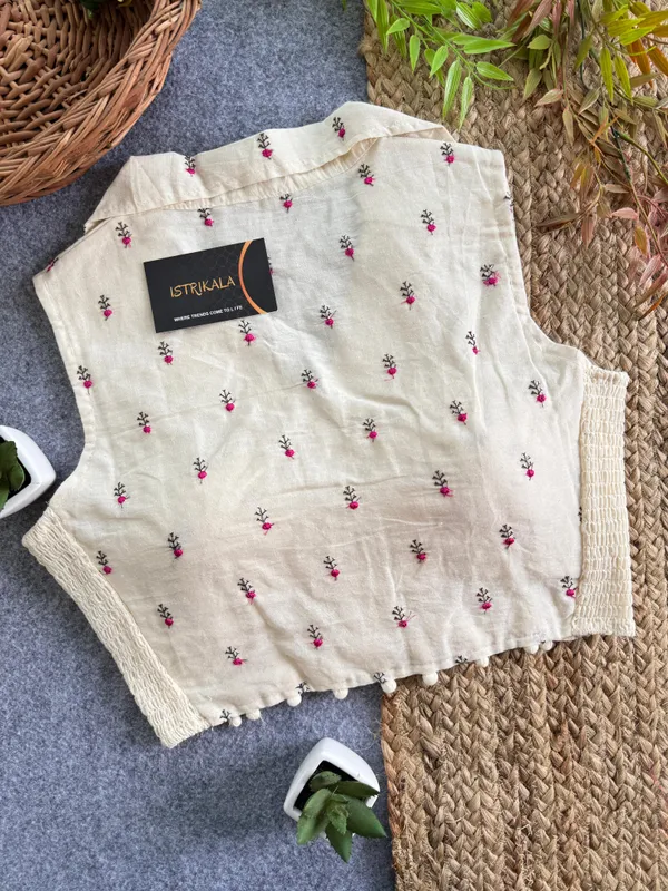 Women’s_Cotton_Slub_Embroidered_Top_|_Shirt_Collar_Ethnic_Fusion_Wear