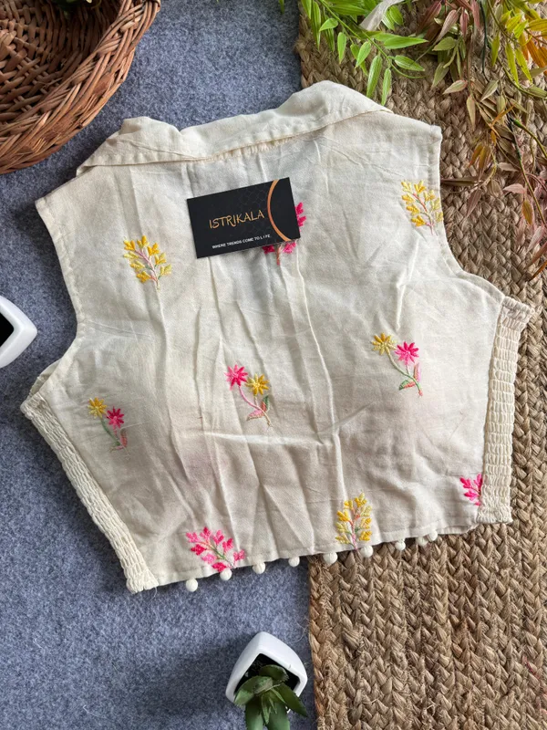 Women’s_Cotton_Slub_Embroidered_Top_|_Shirt_Collar_Ethnic_Fusion_Wear