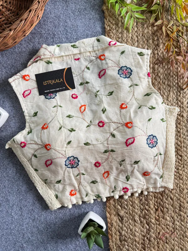 Women’s_Cotton_Slub_Embroidered_Top_|_Shirt_Collar_Ethnic_Fusion_Wear