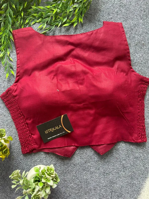 Women’s_Pure_Cotton_Stretchable_Saree_Blouse_|_Front_Open_Designer_Blouse_(Free_Size_34–40)