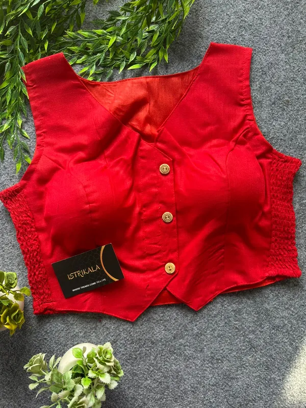Women’s_Pure_Cotton_Stretchable_Saree_Blouse_|_Front_Open_Designer_Blouse_(Free_Size_34–40)