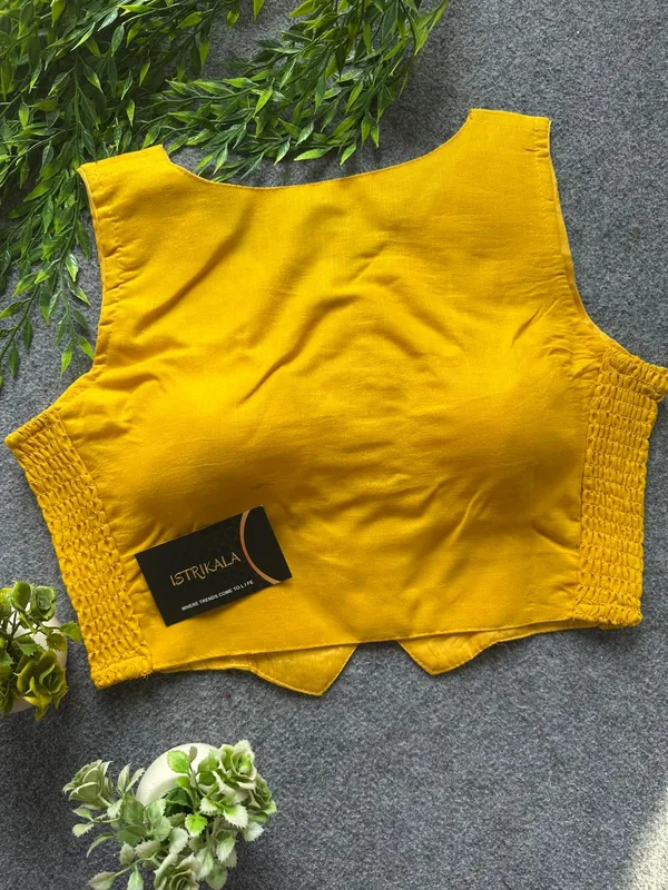 Women’s_Pure_Cotton_Stretchable_Saree_Blouse_|_Front_Open_Designer_Blouse_(Free_Size_34–40)