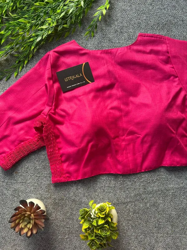 Plain_Cotton_Stretchable_Blouse_for_Saree_(38-42)