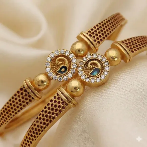Micro_Gold_Plated_Dialy_Wear_Ad_Diamond_Fancy_Peacock_Bangle