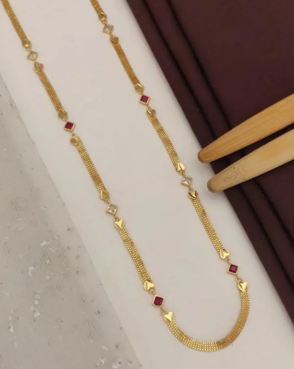 Micro_Gold_Plated_Ruby_&_Ad_Stone_Embellished_Designer_Square_Link_Chain