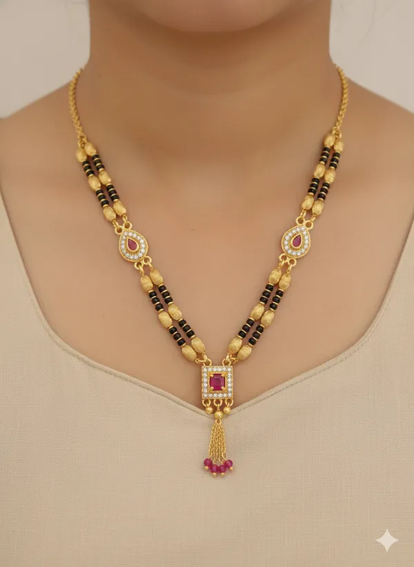 Micro_Gold_Plated_Daily_Wear_Ad_Diamond_Studed_Fancy_Square_Mangalsutra