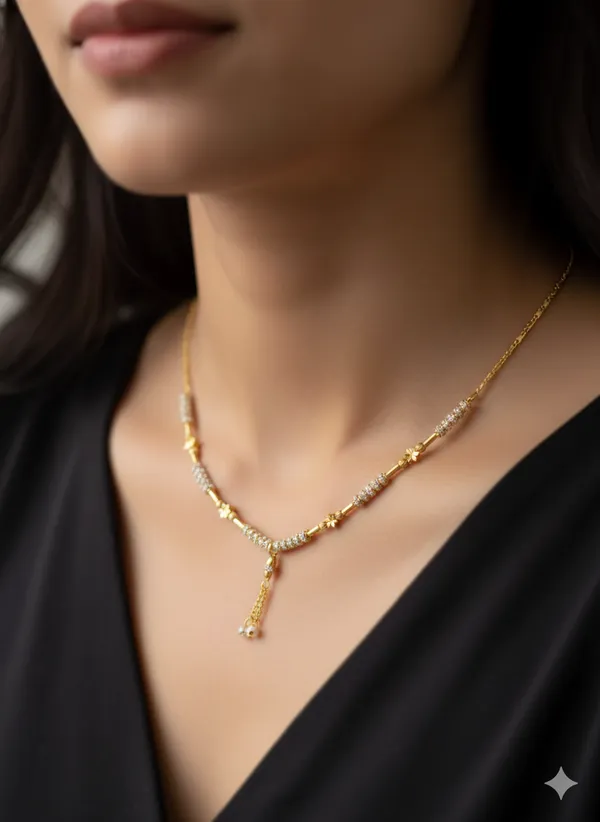 Micro_Gold_Plated_Ad_Diamond_Studed_Fancy_Flower_Heart_Chain