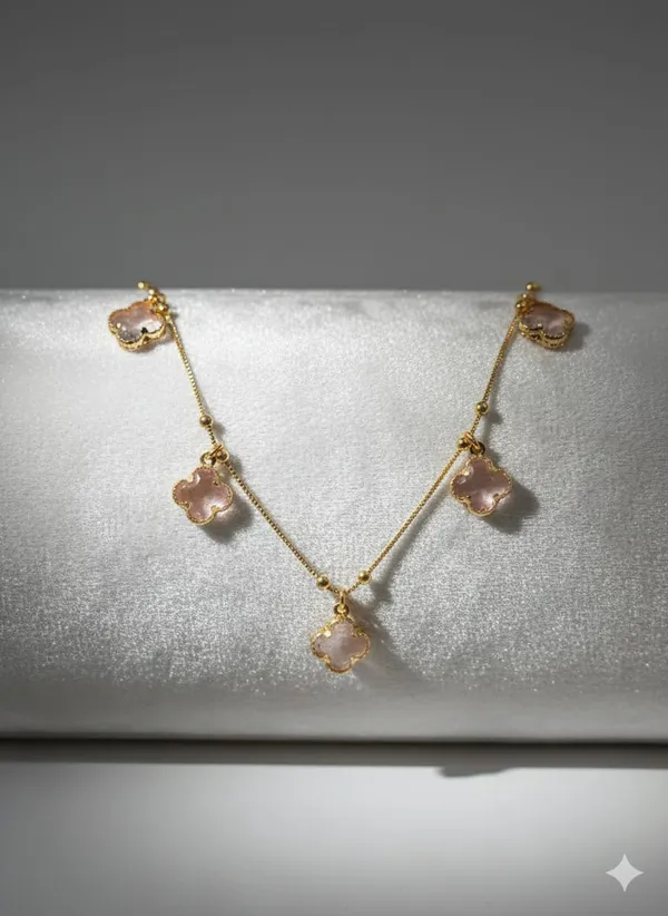 Gold_Plated_Flower_Diamond_Charming_Chain