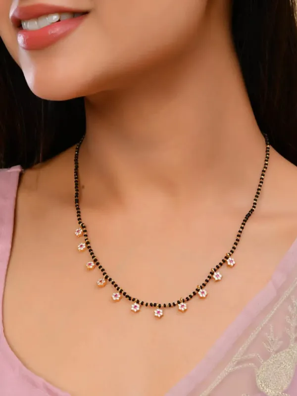 Micro_Gold_Plated_Ad_Diamond_Studed_Fancy_Flower_Mangalsutra