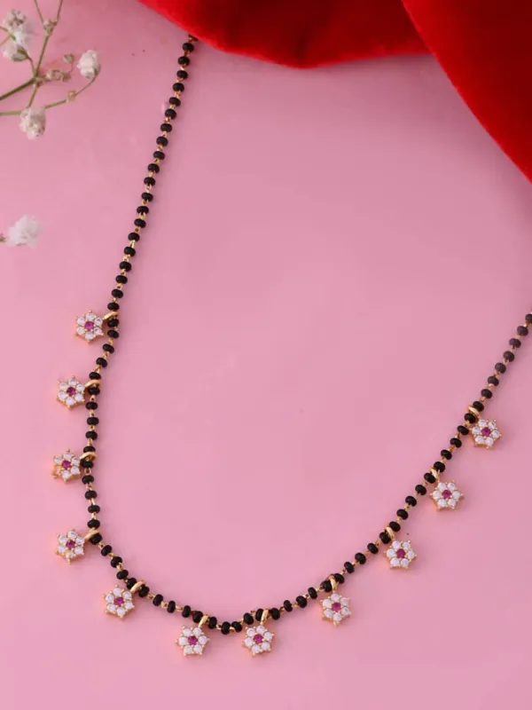 Micro_Gold_Plated_Ad_Diamond_Studed_Fancy_Flower_Mangalsutra