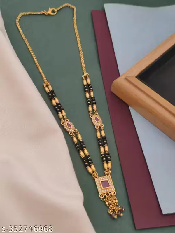 Micro_Gold_Plated_Daily_Wear_Ad_Diamond_Studed_Fancy_Square_Mangalsutra