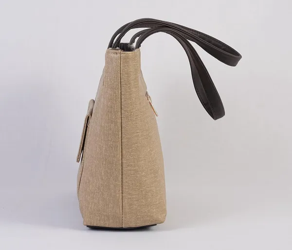 Beige_Premium_Leather_Hand_Bag_For_Women