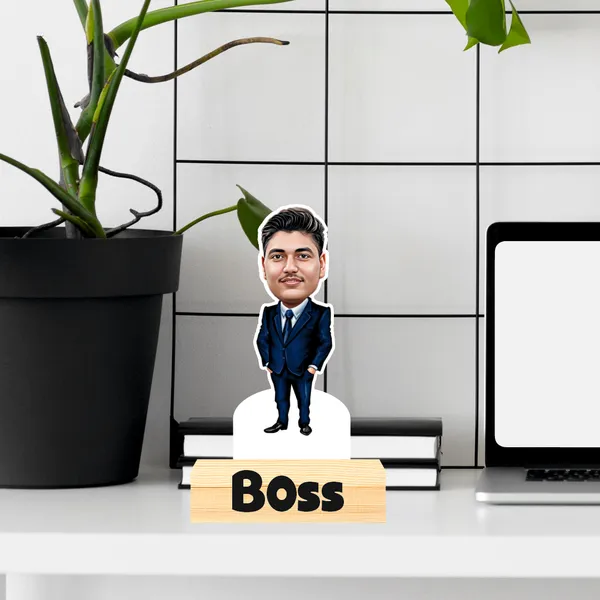 Customized_Business_Caricature_Personalized_Gift_with_Wooden_Base,_Tabletop_Frame,_Name_&_Logo_Engraved