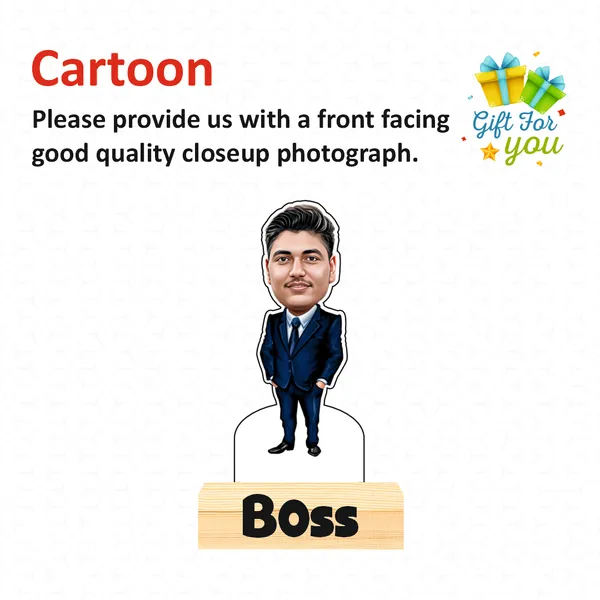 Customized_Business_Caricature_Personalized_Gift_with_Wooden_Base,_Tabletop_Frame,_Name_&_Logo_Engraved