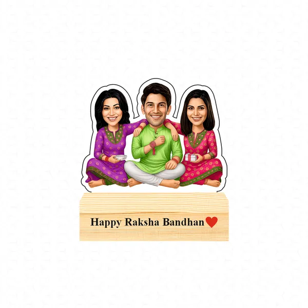 Rakhi_Special_Caricature_Gift___Personalized_Sibling_Standee_with_Wooden_Base
