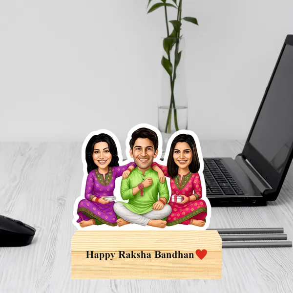 Rakhi_Special_Caricature_Gift___Personalized_Sibling_Standee_with_Wooden_Base