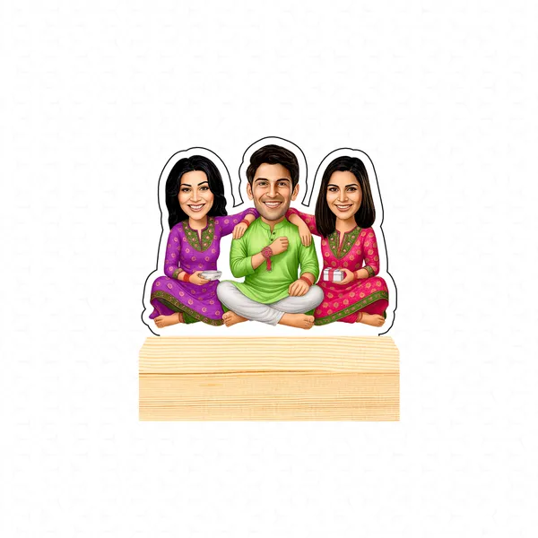 Rakhi_Special_Caricature_Gift___Personalized_Sibling_Standee_with_Wooden_Base