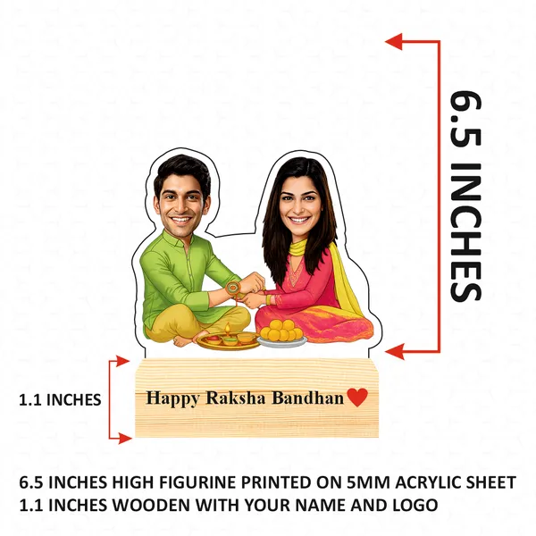 Rakhi_Special_Caricature_Gift_–_Personalized_Sibling_Standee_with_Wooden_Base