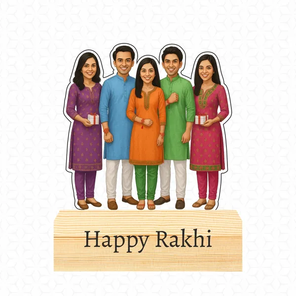 Siblings_&_Soulmates_–_Rakhi_Caricature_Gift