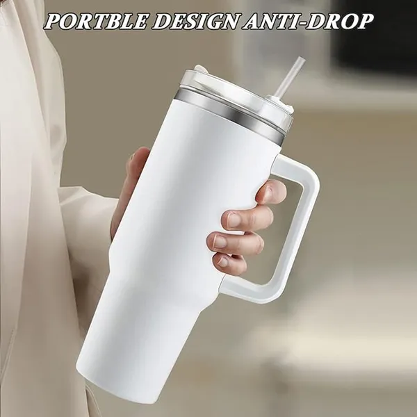 Capturing_Happiness_Personalised_Tumbler_Water_Bottle_with_Lid_and_Straw_1.2L_Stainless_Steel_Double_Insulated_Tumblers_for_Hot_&_Cold_Drink_Leakproof_Tumbler_with_Handle