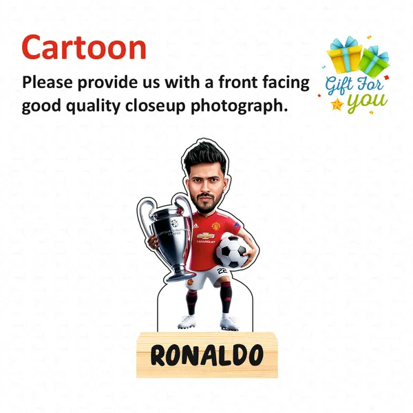 Football_Star_Caricature_–_Personalized_Male_Player_Standee_with_Wooden_Base