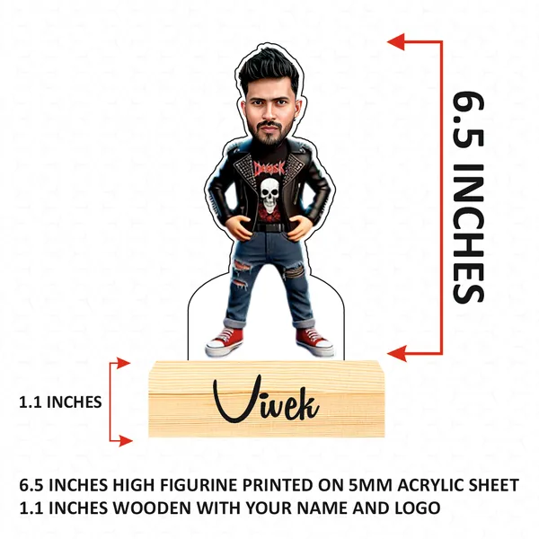Capturing_Happiness_Customized_Superhero_Caricature_Name_&_Logo_Engraved_With_Wooden_Base_Table_Top_Frame_For_Gifts