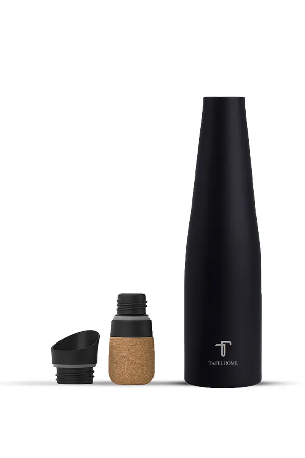Matte_Black_Stainless_Steel_Water_Bottle_For_Unisex