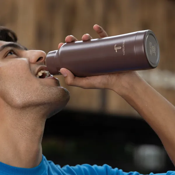 Mud_Brown_Stainless_Steel_Water_Bottle_For_Unisex