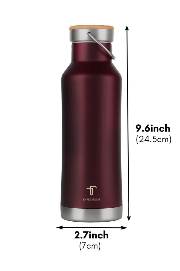 Wine_Red_Stainless_Steel_Water_Bottle_For_Unisex
