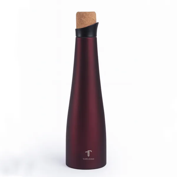 Wine_Red_Stainless_Steel_Water_Bottle_For_Unisex
