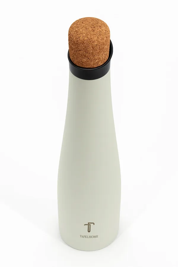 Matte_White_Stainless_Steel_Water_Bottle_For_Unisex