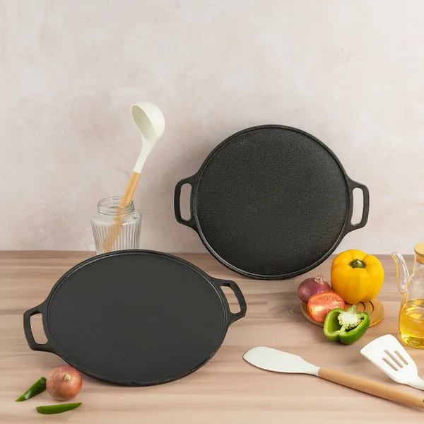 Black_Cast_Iron_Dosa_And_Roti_Tawa_For_Kitchen_Use_(Pack_Of_2)