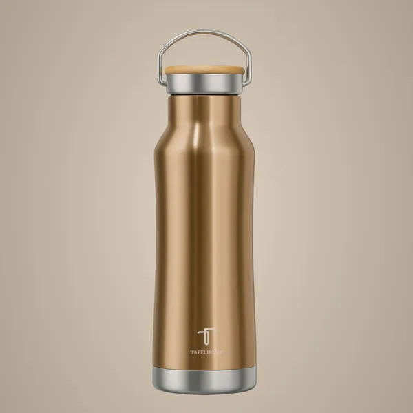 Brown_Copper_Water_Bottle_And_Glossy_Golden_Stainless_Steel_Water_Bottle_For_Unisex_(Pack_Of_2)