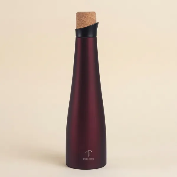 Wine_Red_Stainless_Steel_Water_Bottle_For_Unisex