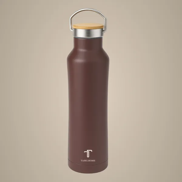 Mud_Brown_Stainless_Steel_Water_Bottle_For_Unisex