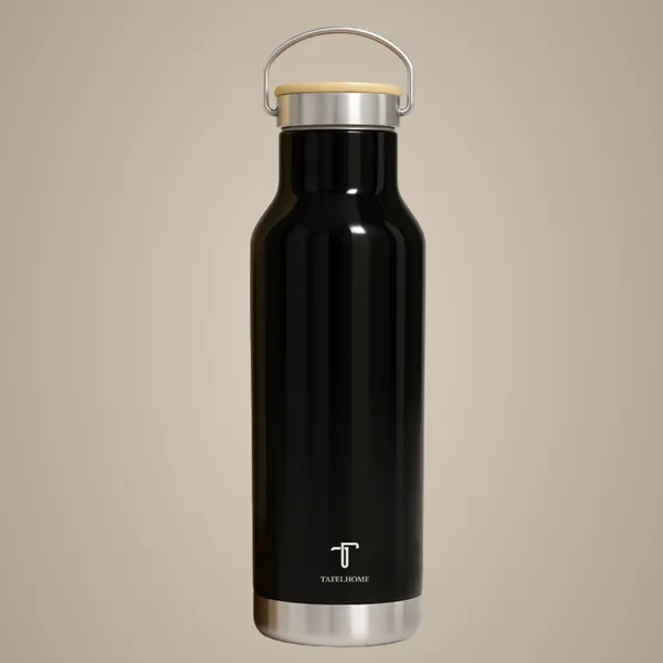 Glossy_Black_Stainless_Steel_Water_Bottle_For_Unisex