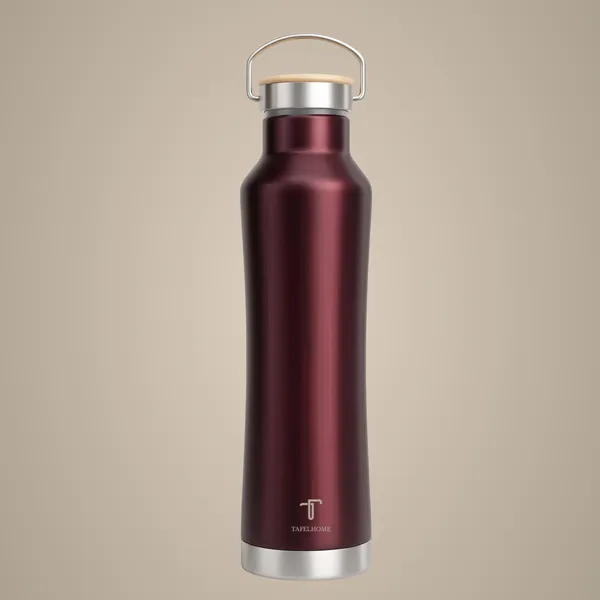 Wine_Red_Stainless_Steel_Water_Bottle_For_Unisex