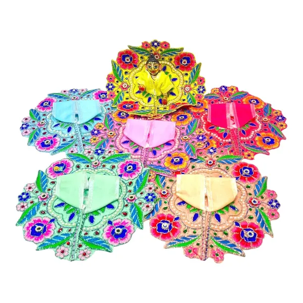 Premium_Laddu_Gopal_Poshak_|_Bal_Gopal_Poshak_|_Kanha_Ji_Dress_For_Small_Idol_For_Size_0_Pack_Of_6_Handmade_Flower_Embroidered_Dress_With_Pearl_Work