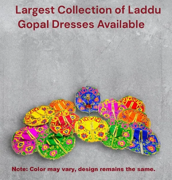 Premium_Radha_Naam_Shringar_For_Laddu_Gopal_Poshak_|_Bal_Gopal_Poshak_|_Kanha_Ji_Dress_For_Small_Idol_For_Size_0_Pack_Of_6_Handmade_Jari_&_Stone_Work