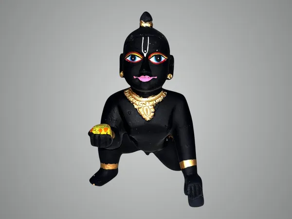 Cultured_Marble_Hand_Crafted_Statue_Of_Laddu_Gopal_Kanha_Ji_Statue_Murti_Bal_Gopal_(Black)_Idol_For_Pooja,_Gift_&_Home/Office_Decoration_(Size_5.5_Inch)
