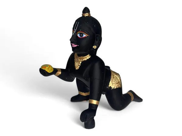 Cultured_Marble_Hand_Crafted_Statue_Of_Laddu_Gopal_Kanha_Ji_Statue_Murti_Bal_Gopal_(Black)_Idol_For_Pooja,_Gift_&_Home/Office_Decoration_(Size_8_Inch)