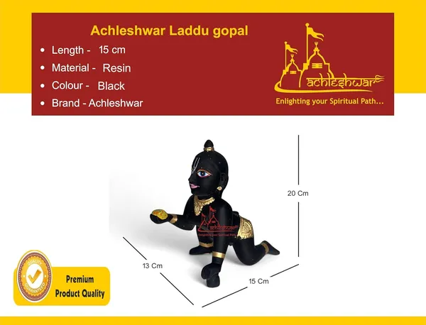 Cultured_Marble_Hand_Crafted_Statue_Of_Laddu_Gopal_Kanha_Ji_Statue_Murti_Bal_Gopal_(Black)_Idol_For_Pooja,_Gift_&_Home/Office_Decoration_(Size_8_Inch)